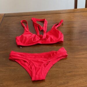 Body Glove Red Bikini Set